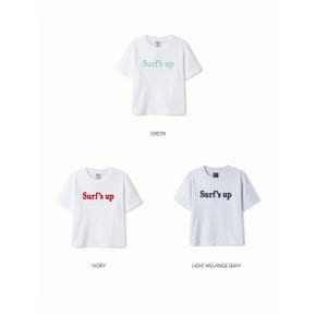 여성 패치 반팔티   Surf Patch T shirt WHRPE3794F_P364384181