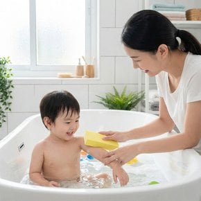 저자극 어린이 유아용 때밀이