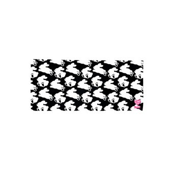 싱잉인더레인 [ S.i.l x Nukit ] 화이트버니 건식타올 (블랙)