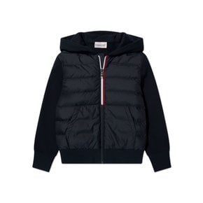 바이럭스 몽클레어 24SS J19548G00003809DK778 나이트블루 패딩 후드집업 키즈 Moncler