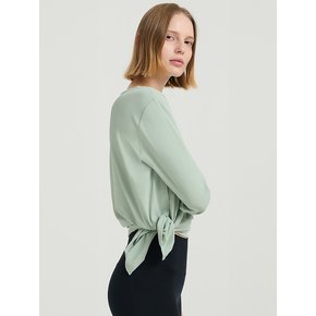 뉴 사이드 슬릿 롱 슬리브 FMST5014F_서틀그린