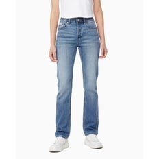 Calvin Klein Jeans 여성 미드라이즈 슬림 스트레이트핏 블루 37.5 데님(47B789G)