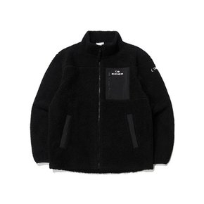 WQJ DUU23166Z1 GRID (그리드) UNI 플리스 자켓 (Black)