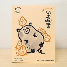 제주 도르멍 흑돼지빵 20g x 7개입(우도땅콩 함유)