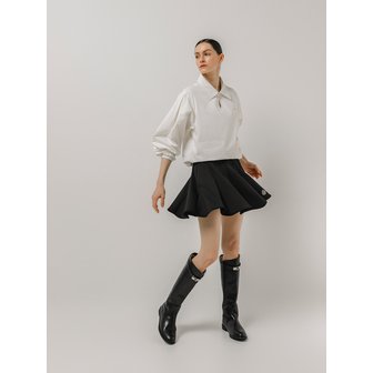 에이틴오비어 Swing Signature Skirt (Black)