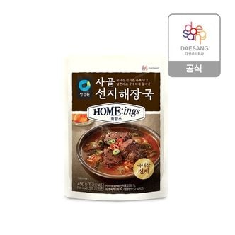  청정원 호밍스 사골선지해장국 450g