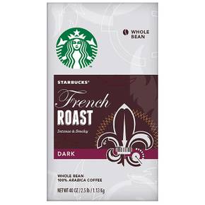 starbucks스타벅스  프렌치  로스트  홀빈  커피  2.5  lbs