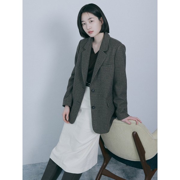 코듀로이 H 라인 스커트_2colors