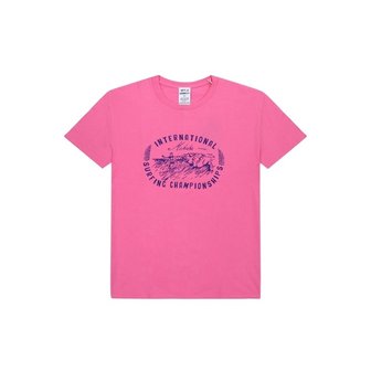 와일드동키 라프리마 와일드동키 T-INTERNATIONAL AZALEA 공용 반팔티