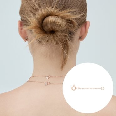 제이에스티나 실버 보조체인 3.5cm (JJZ1N07AS075SR3H0)