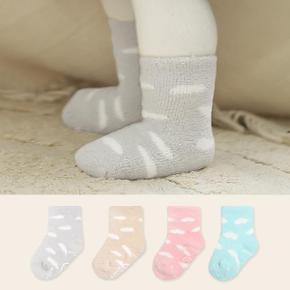 구름 수면양말   유아양말  수면양말   겨울양말   클래식 양말   신생아양말_P069612329