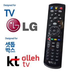 매직on450블랙 LGTV KT올레 셋톱박스 통합리모컨