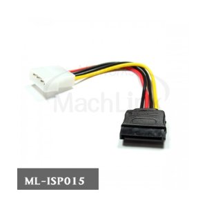 엠지솔루션 (MachLink) IDE-SATA 전원 변환 케이블 젠더 15cm, ML-ISP015