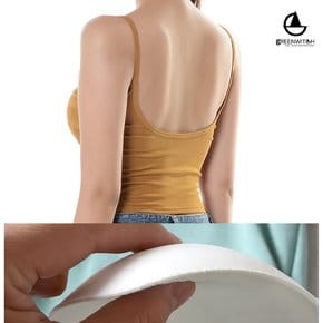 딥 백리스 크롭탑 브라탑 캡나시 요가복
