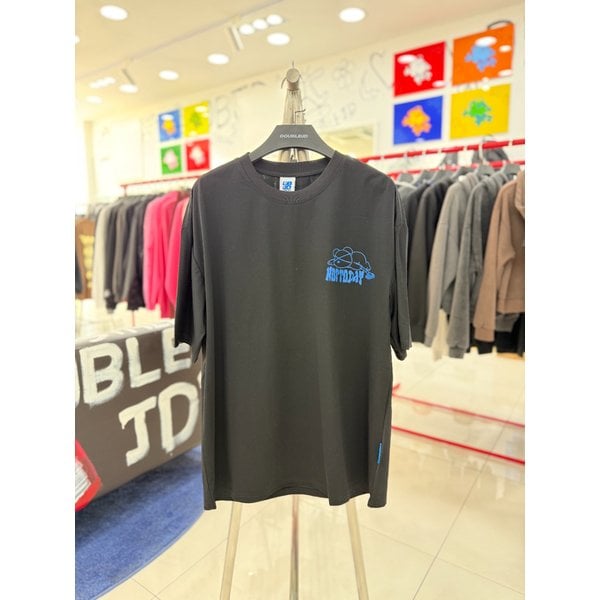 [여주점] 낫투데이반팔,블랙JHZZ10412