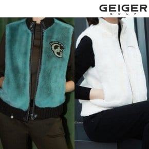 (IN)[론칭가 199,000] 가이거골프 여성 FAUX FUR 베스트