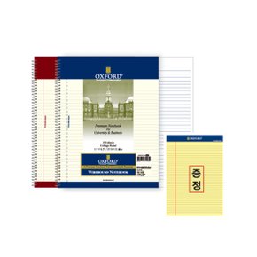 포켓 절취스프링노트 Letter ( 좌철 / 100매 )+ 패드증정 (색상랜덤발송)