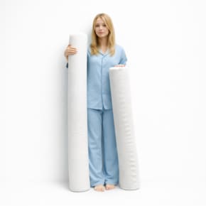 70K 메모리폼 바디필로우 긴 롱 쿠션 일자 베개 화이트 150cm