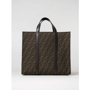 shopper bag in fabric with jacquard FF monogram 7VA390AG0M TP67253639 105387953