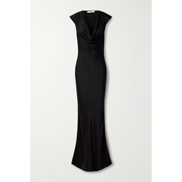 테프라 드레이프 새틴 가운 46376663162905911