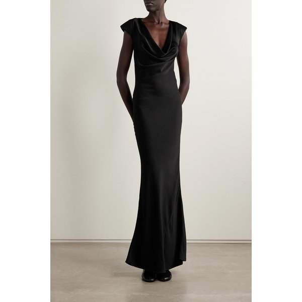 테프라 드레이프 새틴 가운 46376663162905911