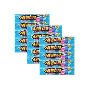 크라운 새콤달콤 블루베리소다향 29g x 15개 / 츄잉캔디