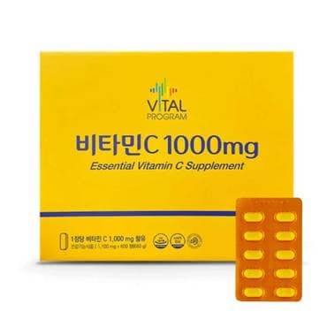 종근당건강 종근당 비타민C 1,000mg  600정 600일분 온가족 비타민