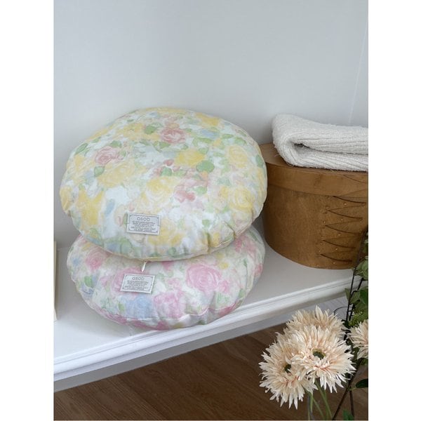 엘렌 플라워 원방석커버