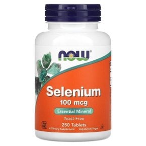 나우푸드 셀레늄 100 mcg 250 타블렛 유통기한보장