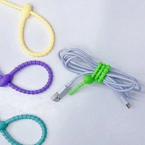 실리콘 케이블타이 전선정리 블랙박스 자전거 3개 실리콘 케이블타이 전선정리 블랙박스 자전거 3개