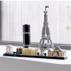 레고 아키텍쳐 프랑스 에펠탑 개선문 루브르 박물관 샹젤리제 장식 인테리어 수집 장난감 블럭 조립 선물 추천