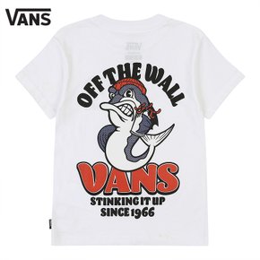 [VANS KIDS] STINKING IT UP 반팔 티셔츠_VN0A5FFAWHT1