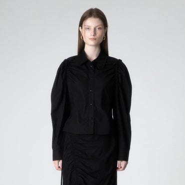 레이브 Riborn Detail Blouse in Black VW2AB344-10