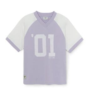 [백화점 공식]25SS 스트릿 베이직 숫자 아트웍 라글란 티셔츠 (2color) 7ATSB3753