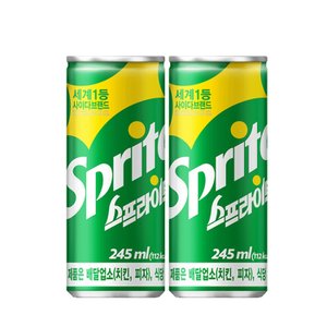  코카콜라 스프라이트 245ml 30캔