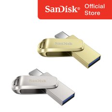 SOI 울트라 듀얼 드라이브 럭스 타입C OTG USB 3.1 256GB Gold / SDDDC4