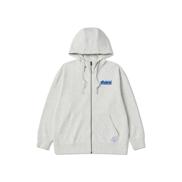 뉴욕시티 후드집업 오트밀