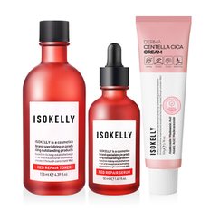  이소켈리 트러블 솔루션 3종  여드름 피부적합 임상완료 청소년 성인 남성 여성 트러블 화장품