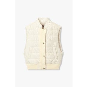 [부산점] 보브)) 니트 트리밍 패딩 베스트 (7126120502)