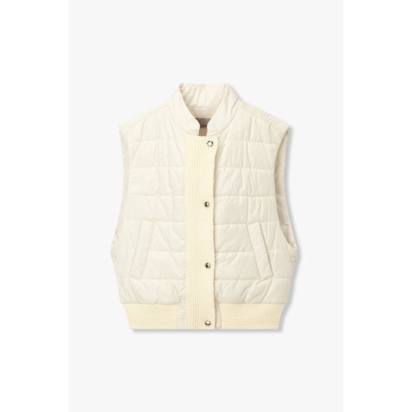 [부산점] 보브)) 니트 트리밍 패딩 베스트 (7126120502)