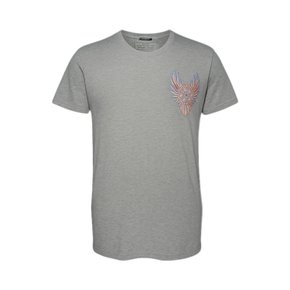 14주년 프린팅 라운드티 그레이 S5HJ607 I403 197