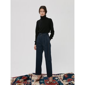 WIDE LEG BELTED TROUSERS (JTJS106)