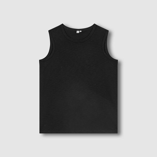 여 슬럽 민소매 티셔츠 J116201083099