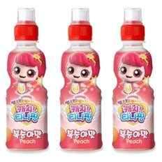 웅진 캐치 티니핑 복숭아맛 200ml x 24페트입