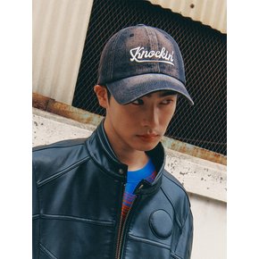 [단독] Washed Denim Knockin Logo B.B Cap (3COLOR)