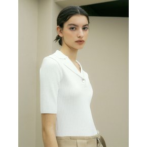 23SS COLLAR RIB KNIT (3COLOR)