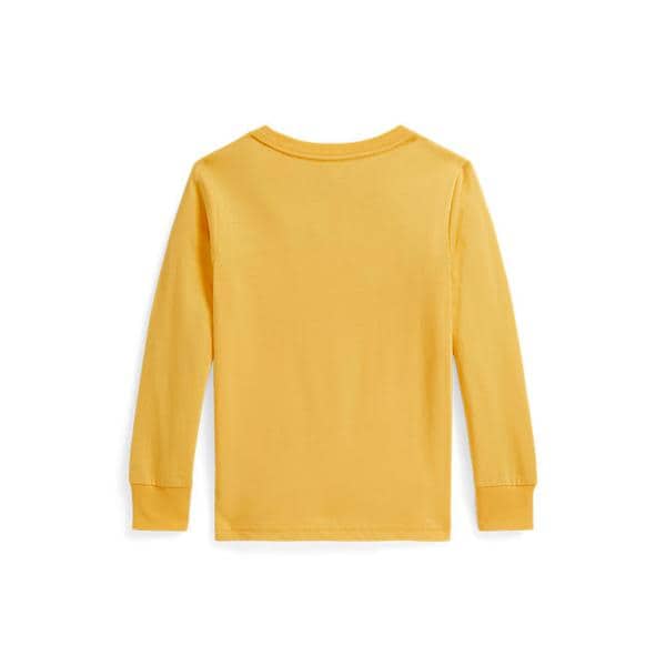 폴로 키즈 남아 2-7세 폴로 베어 코튼 롱 슬리브 티(CWPOTSHB8021225700)