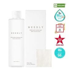 [SK스토아][SET] 니들리 마일드 미셀라 클렌징 워터 390ml + 멀티 코튼...