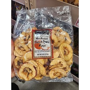 트레이더조 뉴질랜드 건 사과 스위트 애플 링 Trader Joes Dried Apple Rings 227g 3개