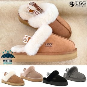 호주 D&K UGG 코라 밴딩 여성 양털 슬리퍼 DK092